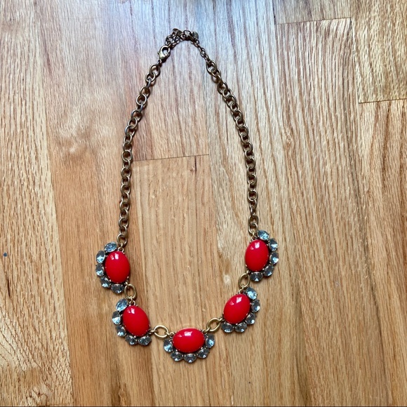 Stella & Dot Enamel & Jewel Statement Necklace - Picture 4 of 9
